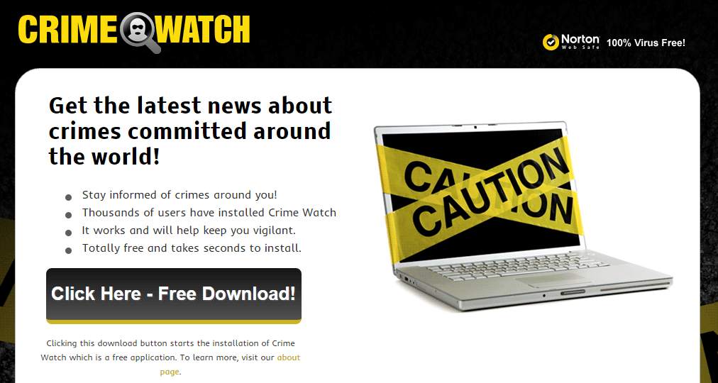 crime watch ads