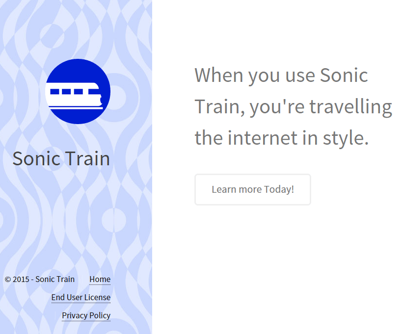 ads by sonic train